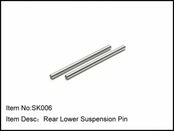 SK-006  Rear Lower Suspension Pin 49mm