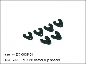 ZX-0035-01  Caster clip Spacer