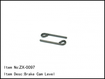 ZX-0097  Brake Cam Level