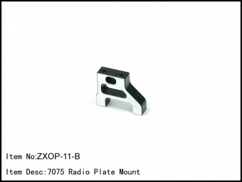 ZXOP-11-B 7075 Radio Plate Mount