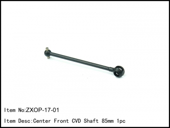 ZXOP-17-01 Center Front CVD Shaft 85mm 1pc