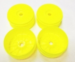 Intech-100030-2  Yellow Rim 4pcs