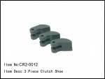 CR2-0012  3pcs Clutch Shoe Carbon