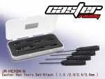 JR-HEXBK-N Caster Hex Tools Set-Black ( 1.5 /2.0/2.5/3.0mm )