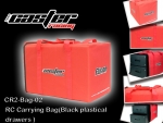 CR2-Bag-02  RC-Carry Bag red with plastic inserts - Occ.