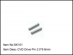 SK-101  CVD Drive Pin 2.0*9.8mm