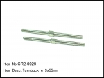 67410036 - 55mm Turnbuckle Rods 2pcs