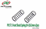 67400126 - PR ST 1 Front Shock Spring (H+)16.3mm x2pcs