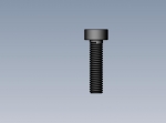 Intech-820210  2.5x10 Cap Head Screw 10pcs
