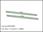 CR2-0030  Turnbuckle M3*60mm