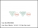 CR2-0032  Washer 5x7x0.2/0.1