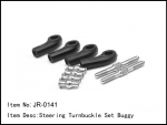 JR-0141 Steering Turnbuckle Set Buggy
