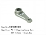 JR-0157FU-BR AI T6 Steering Servo Horn 25T -Futaba
