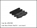 JR-6100 Brake Pad Oil resistant