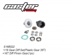 S16B022	Gear Diff Set(Plastic Gear 39T)