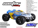 S16TRTR001 1/16 EP off road Truggy 4WD - RTR BRUSHLESS SYSTEM