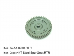 ZX-059-RTR  44T Steel Spur Gear RTR