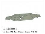 ZX-068-A  CNC Main Chassis Brown 7075 T6