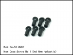 ZX-087  Servo Ball end 6mm