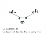 ZX-094-01  Front Sway Bar Kit incl. Tower