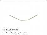 ZX-095-0B  Rear Sway Bar 2.8mm