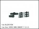 ZX-0104  Servo Horn convert F, K, H, S