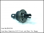ZX-0114  Complete Diff Front & Rear for Buggy