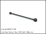 ZXOP-17-02 Center Rear CVD Shaft 98mm 1pc